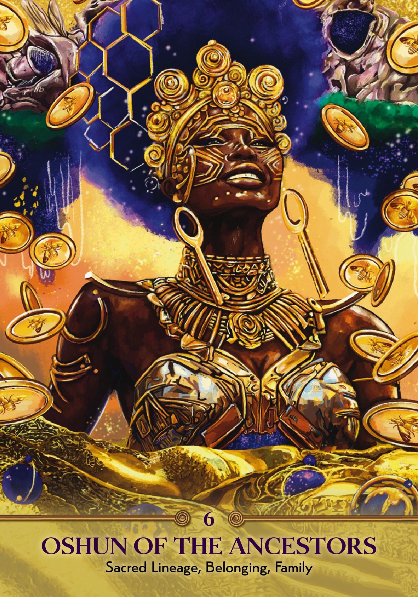 Faces of Oshun Oracle: A 44-Card Deck and Guidebook