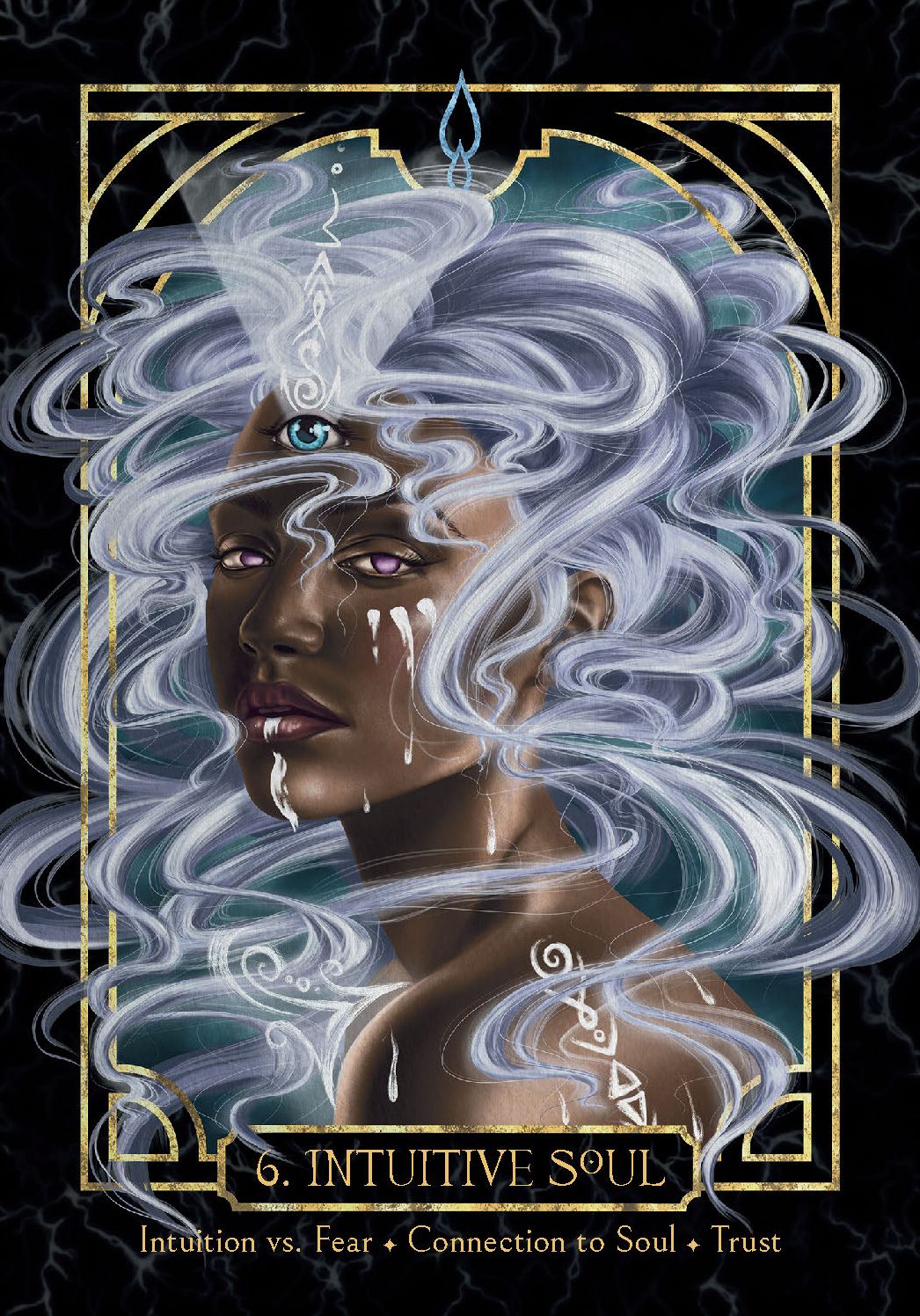 The Empath's Healing Oracle: A 53-Card Deck & Guidebook of Archetypes & Shadows