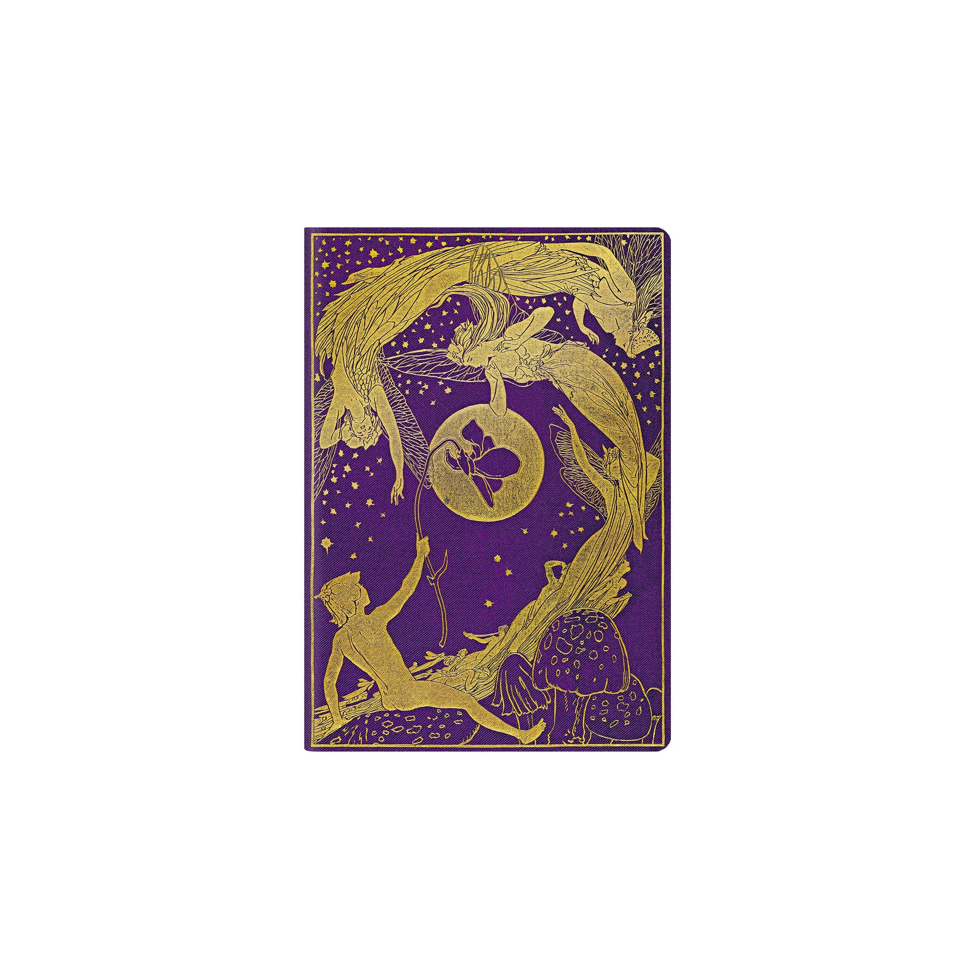 Violet Fairy A6 Lined Cahier Notebook, 80pg, 100GSM by Paperblanks (Lang's Fairy Books)