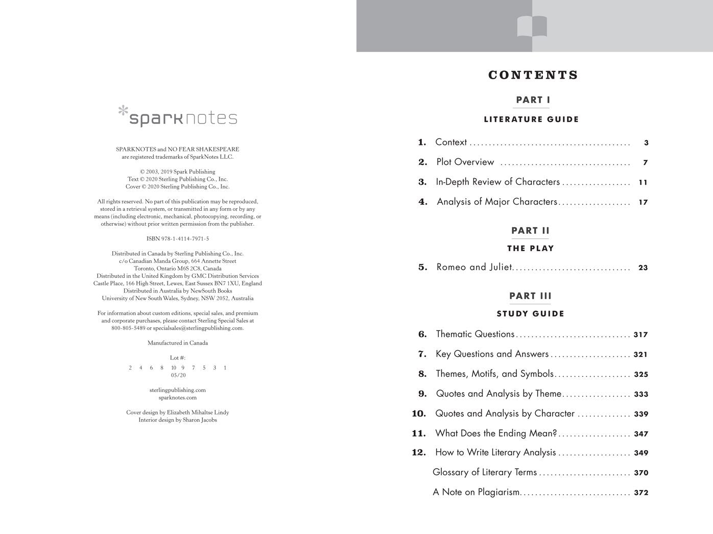 Romeo and Juliet: No Fear Shakespeare Deluxe Student Editions - Shakespeare Side-by-Side Plain English