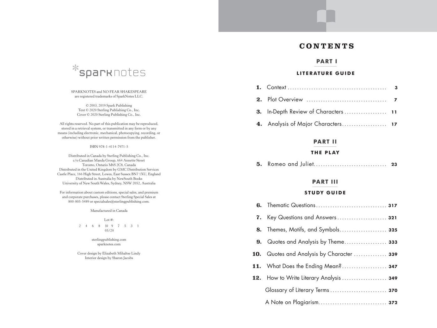 Romeo and Juliet: No Fear Shakespeare Deluxe Student Editions - Shakespeare Side-by-Side Plain English