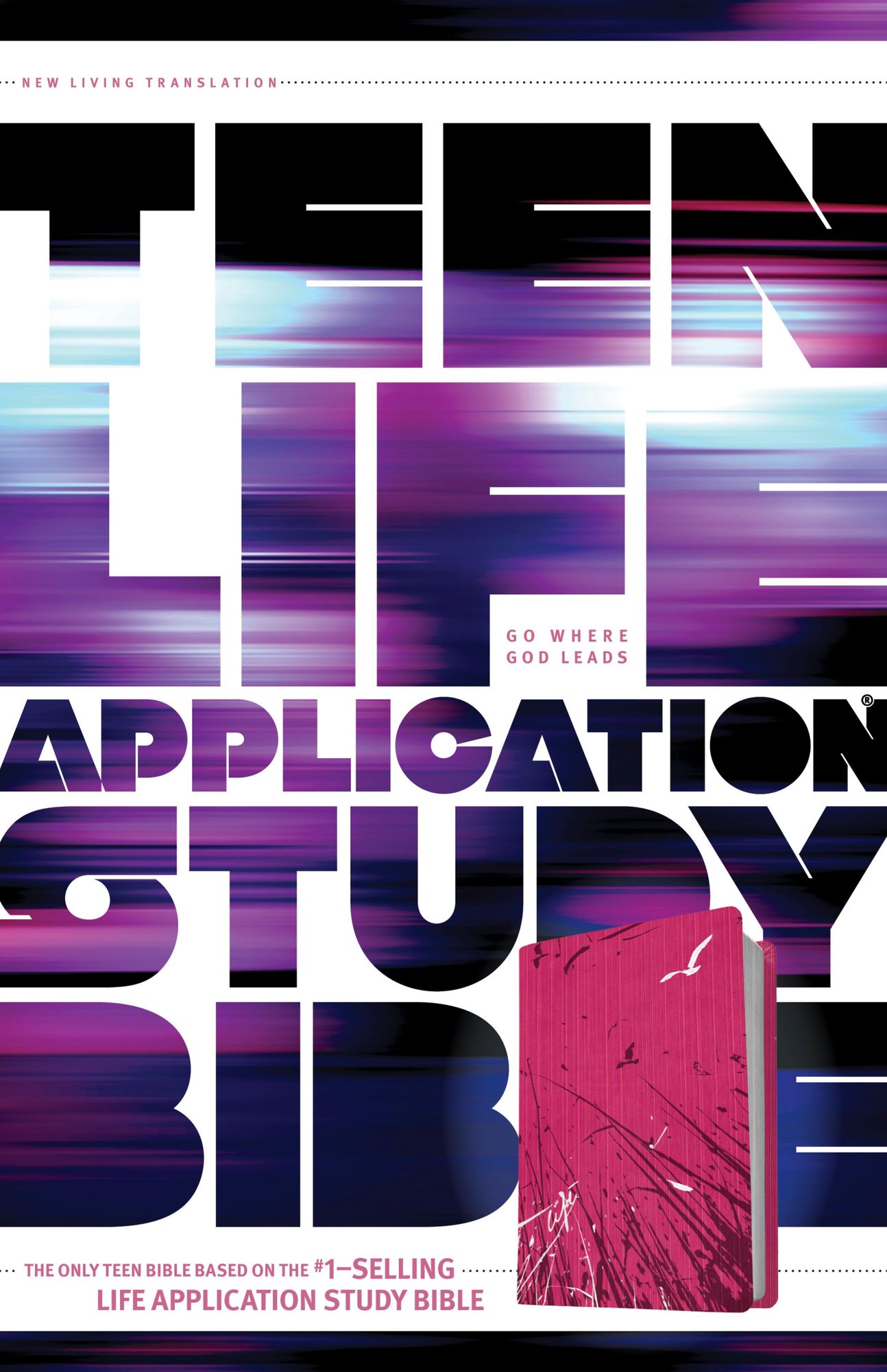 NLT Teen Life Application Study Bible (LeatherLike, Pink)