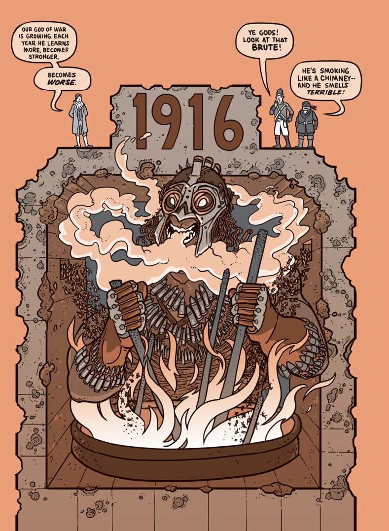 Treaties, Trenches, Mud, and Blood: A World War I Tale (Nathan Hale's Hazardous Tales Series #4)