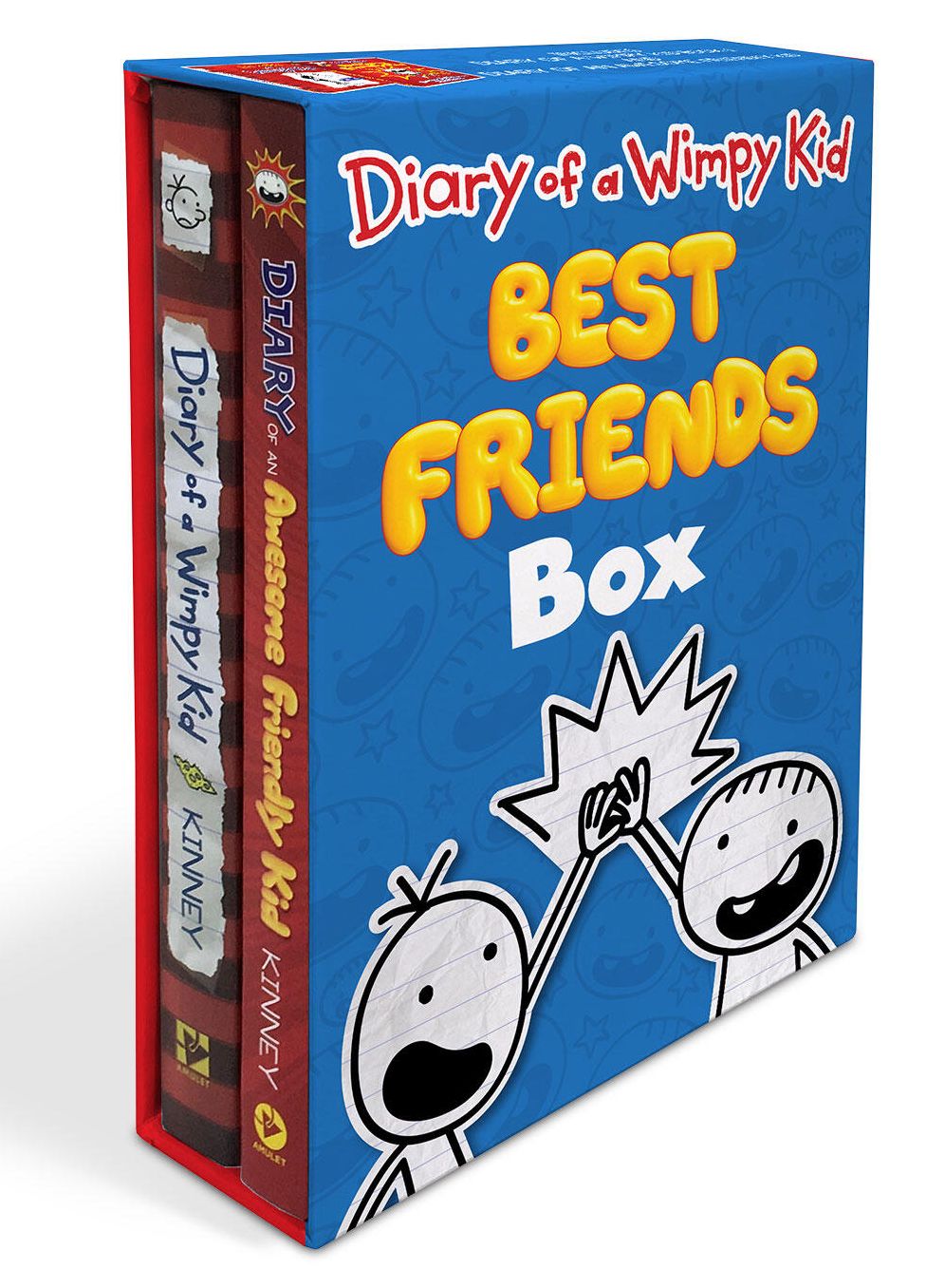 Diary of a Wimpy Kid Best Friends: 2-Book Hardcover Gift Set: Diary of a Wimpy Kid and Diary of an Awesome Friendly Kid
