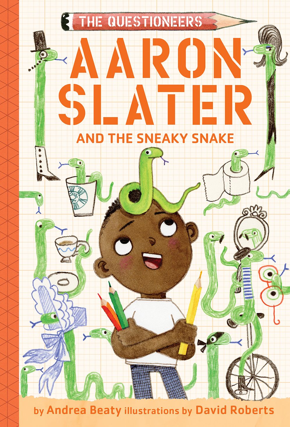 Aaron Slater and the Sneaky Snake: The Questioneers Chapter Book #6