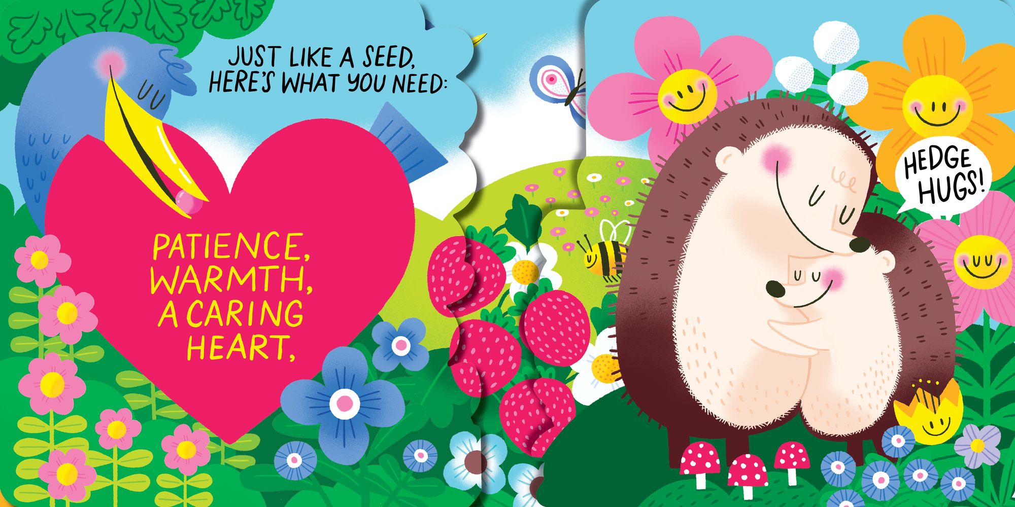 A Seed Will Grow (A Hello!Lucky Hands-On Book): An Interactive Board Book