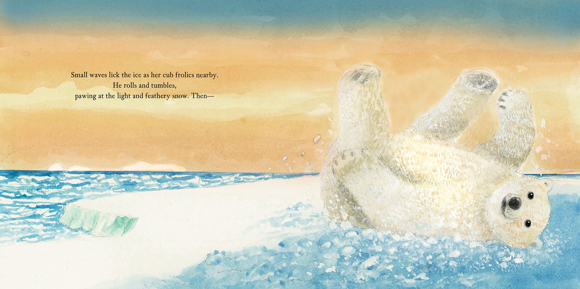 Ice Bears at Ice Edge: A Picture Book