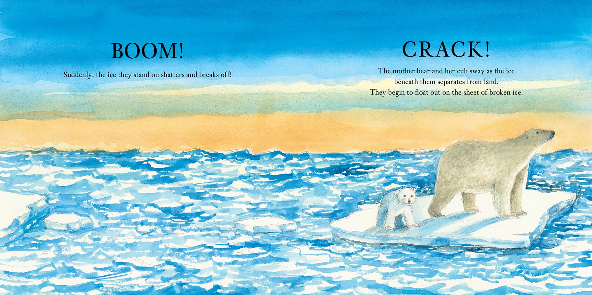 Ice Bears at Ice Edge: A Picture Book