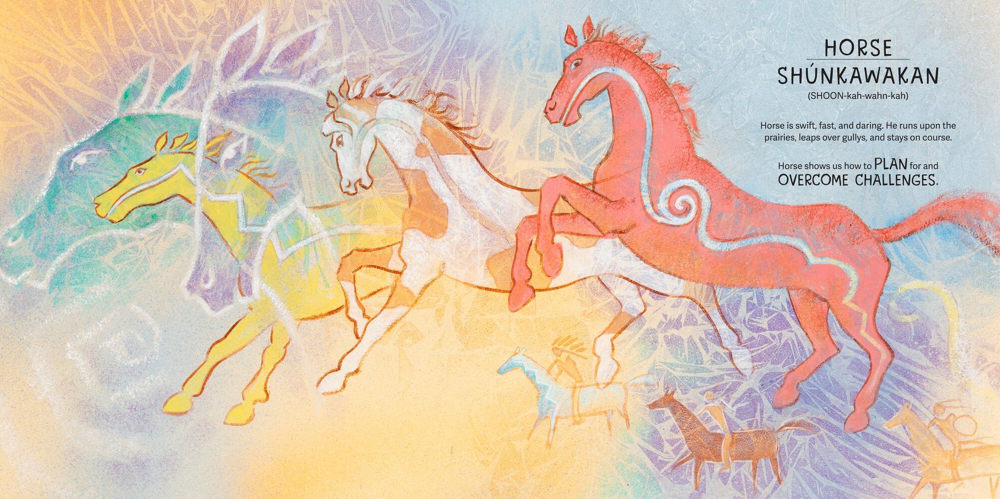 The Animals Speak: The Lakota Way (Wamákashka?'iya: Lakhól Wichóh'a? Ki?) (A Picture Book)