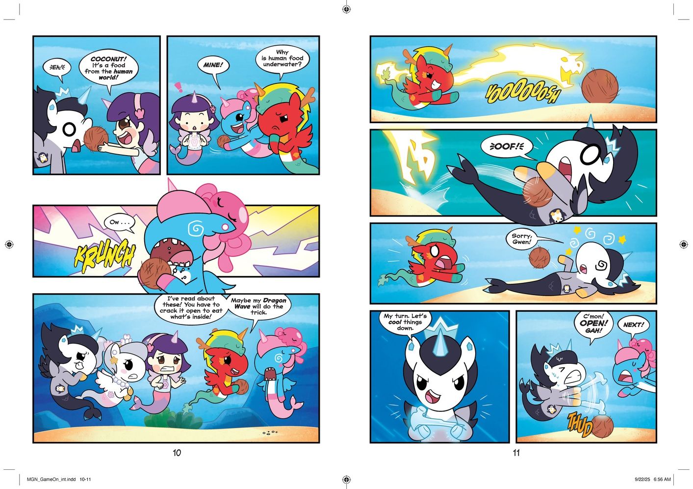 Mermicorno: GAME ON!: An Early Graphic Novel