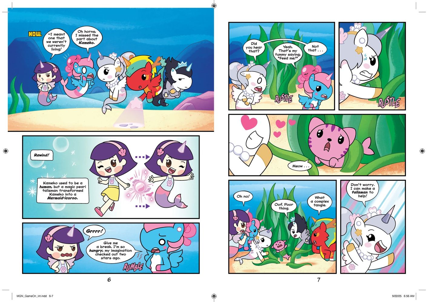 Mermicorno: GAME ON!: An Early Graphic Novel