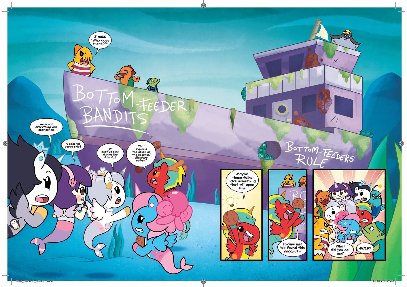 Mermicorno: GAME ON!: An Early Graphic Novel