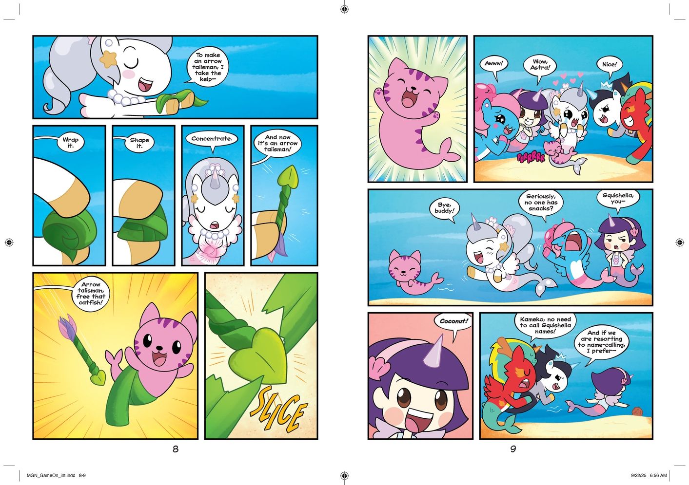 Mermicorno: GAME ON!: An Early Graphic Novel