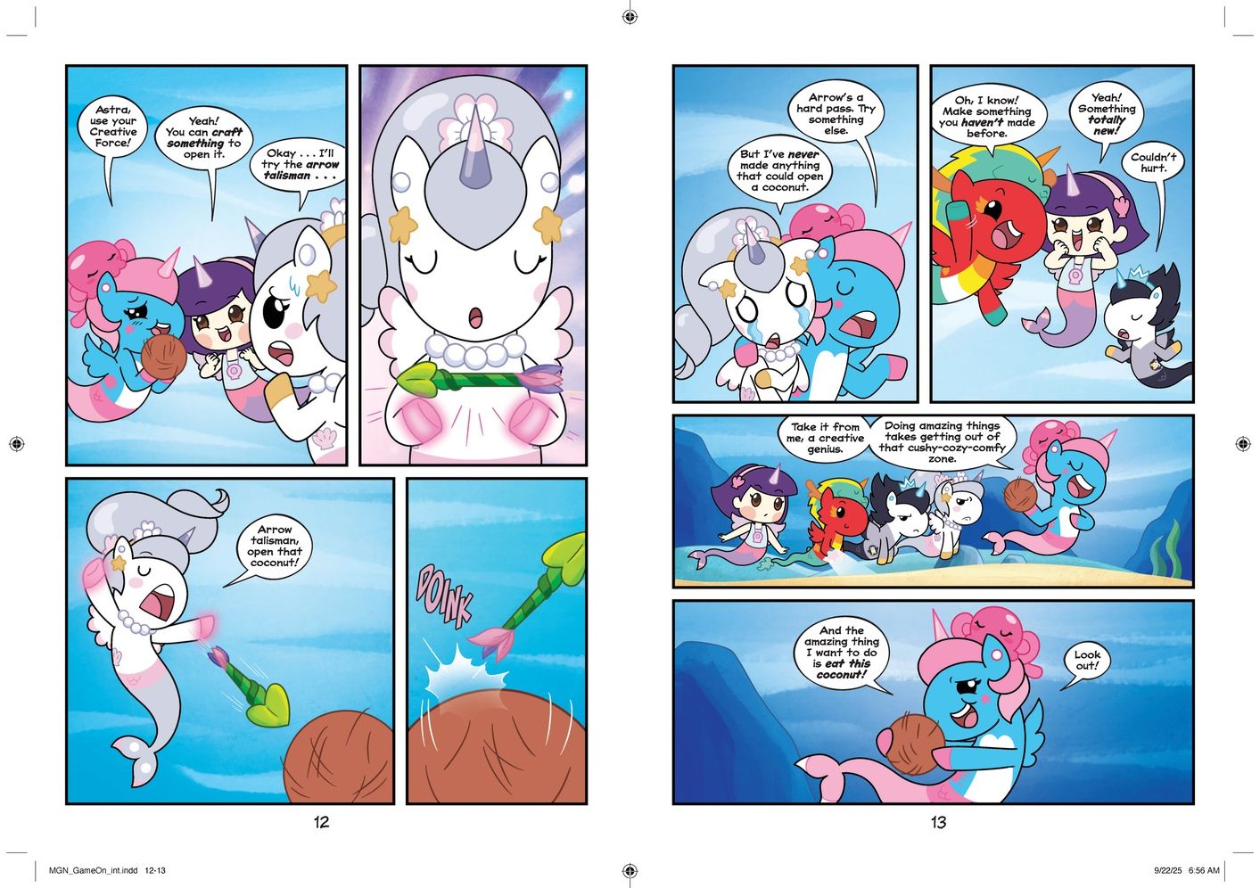 Mermicorno: GAME ON!: An Early Graphic Novel