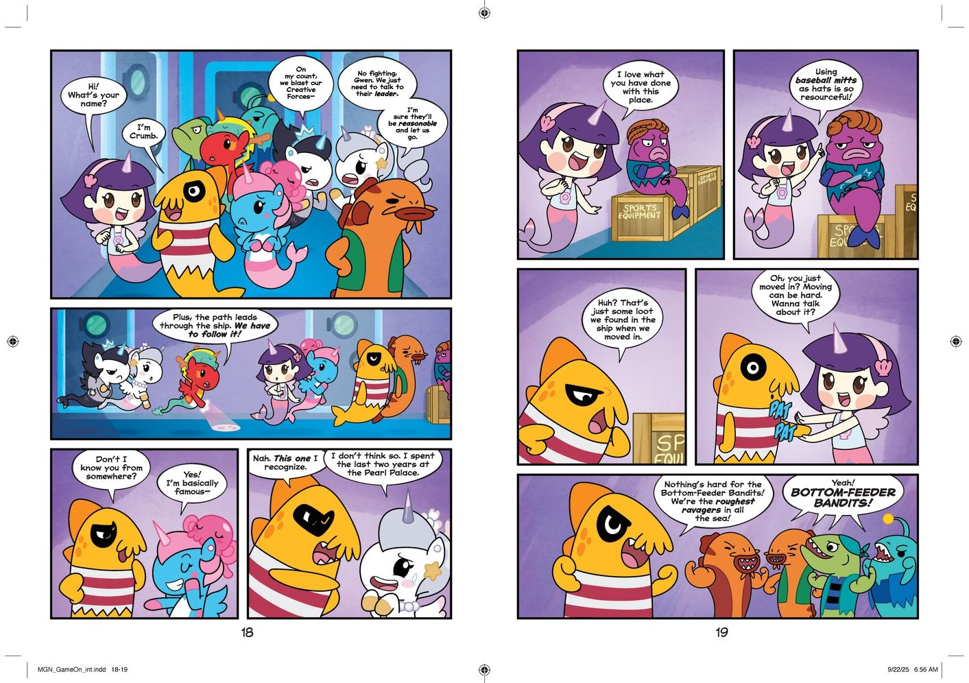 Mermicorno: GAME ON!: An Early Graphic Novel
