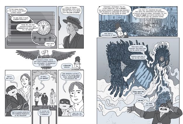 Raid of No Return: Bigger & Badder Edition (Nathan Hale's Hazardous Tales #7): A World War II Tale of the Doolittle Raid