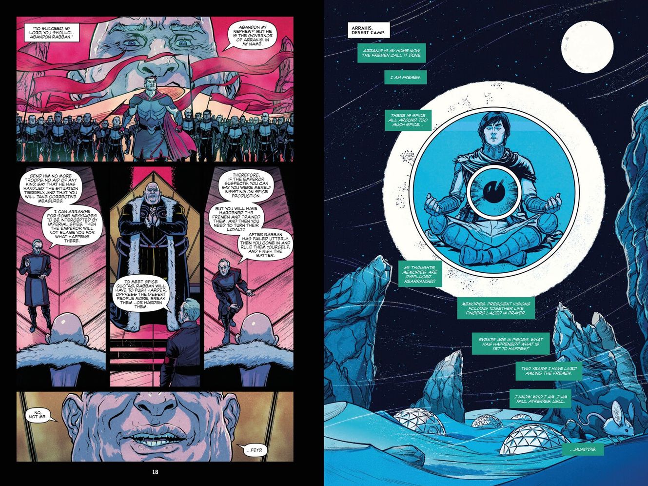 DUNE: The Graphic Novel, Book 3: The Prophet: Deluxe Collector's Edition