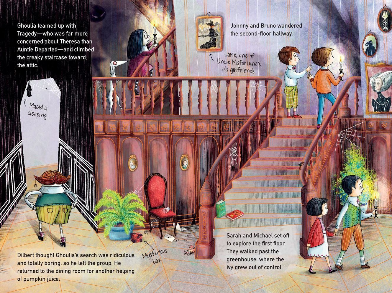 Ghoulia and the Mysterious Visitor (Book #2)