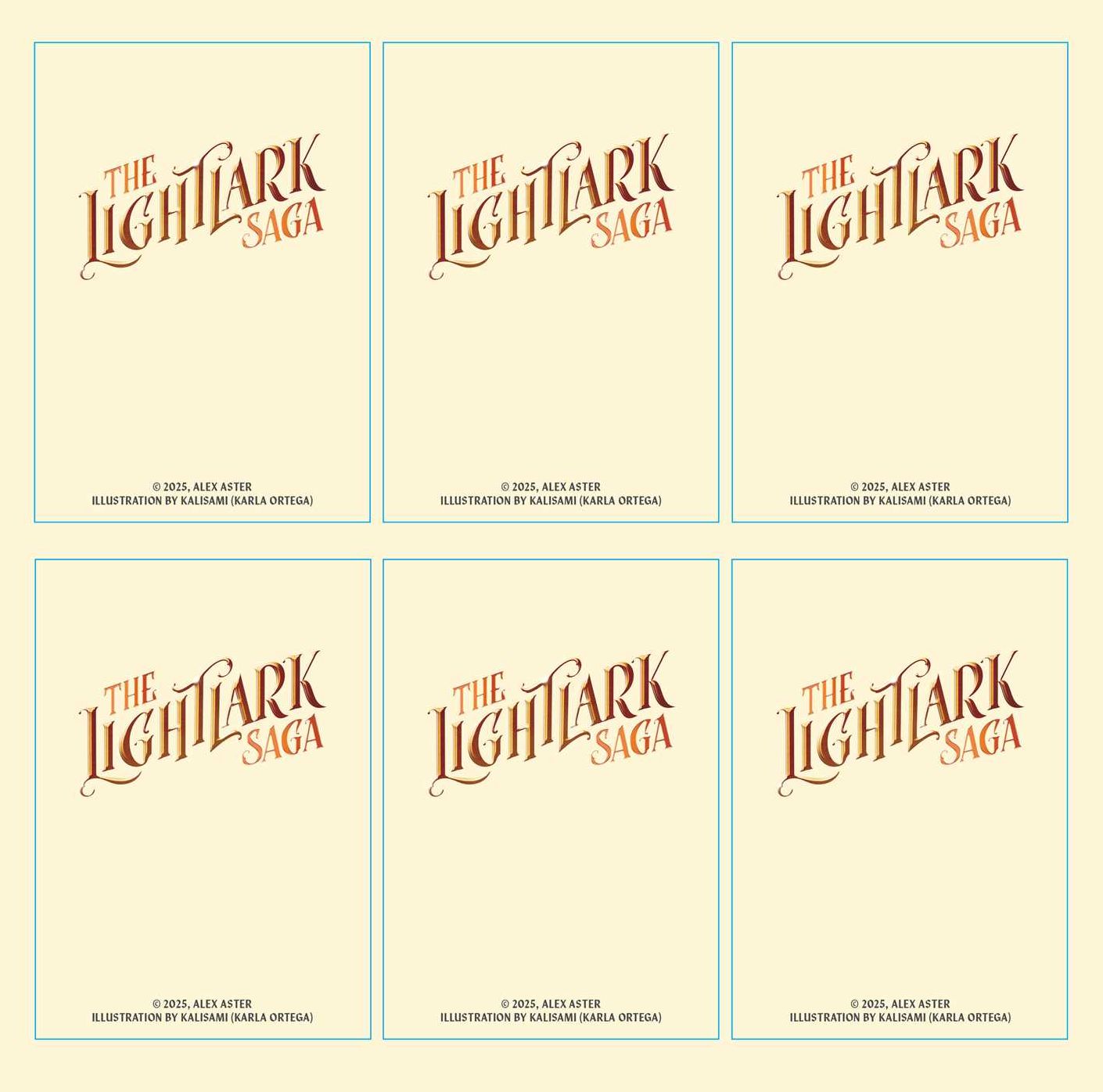 2026 Lightlark Saga Deluxe Wall Calendar with 4 Bonus Notecards