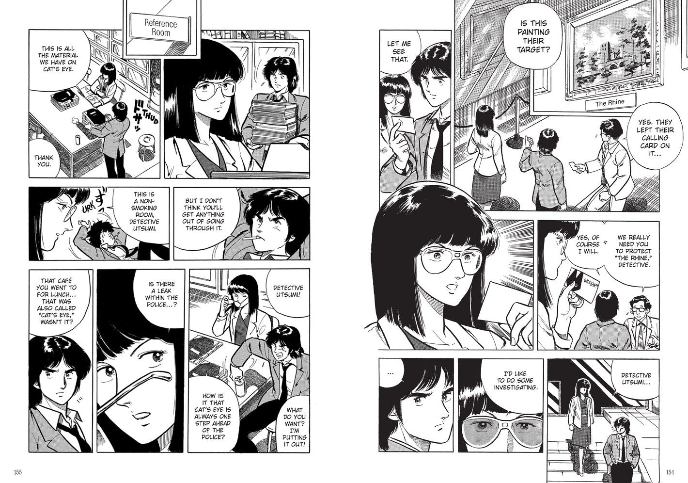 Cat's Eye Omnibus Volume 1 (Three Volumes in One): (Manga)