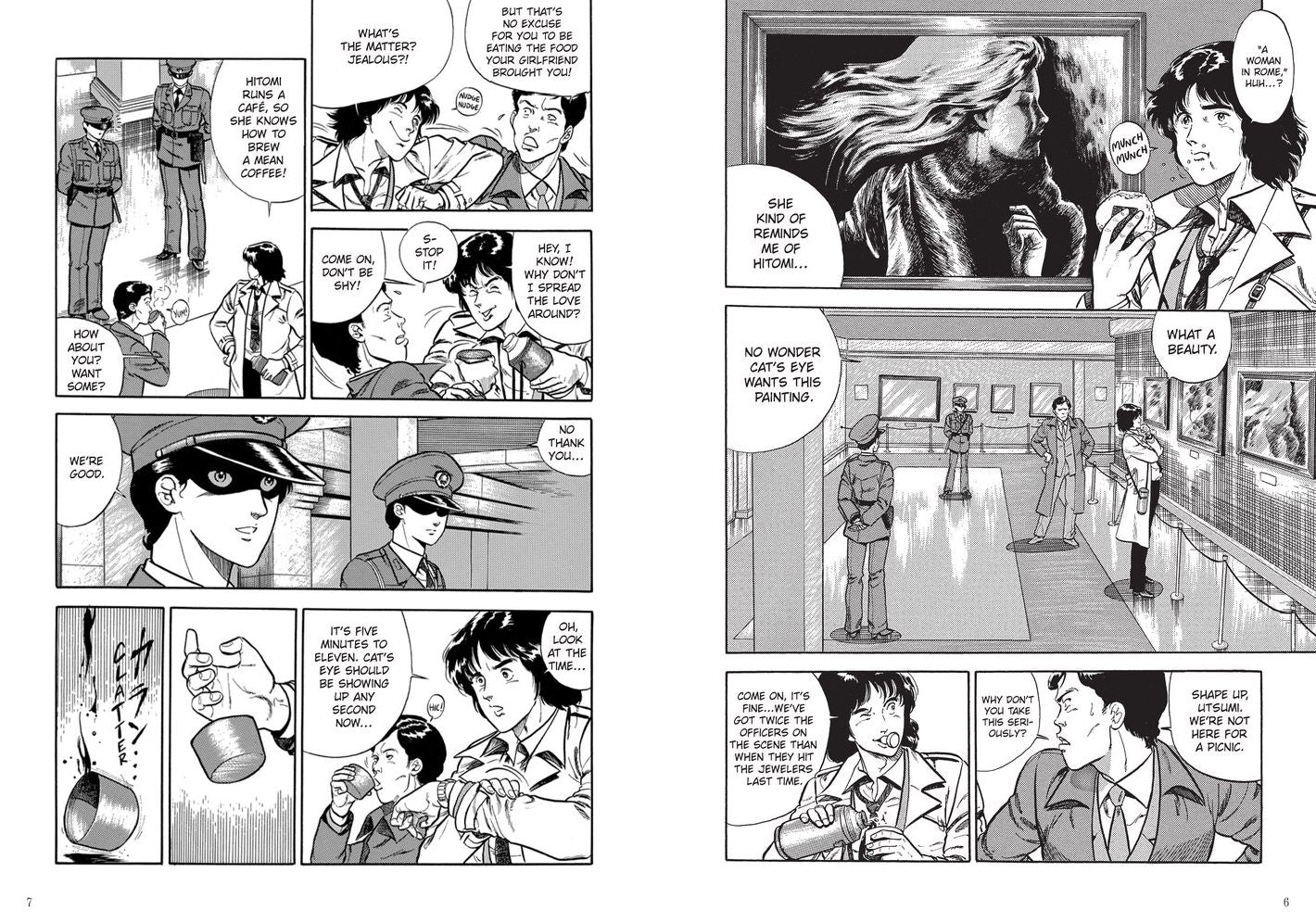 Cat's Eye Omnibus Volume 1 (Three Volumes in One): (Manga)