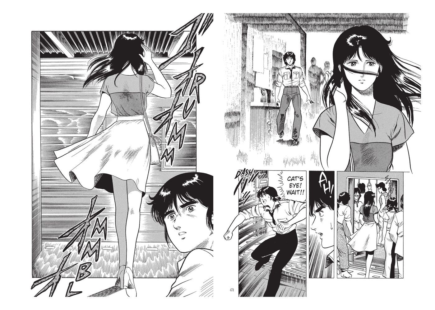 Cat's Eye Omnibus Volume 2 (Three Volumes in One): (Manga)