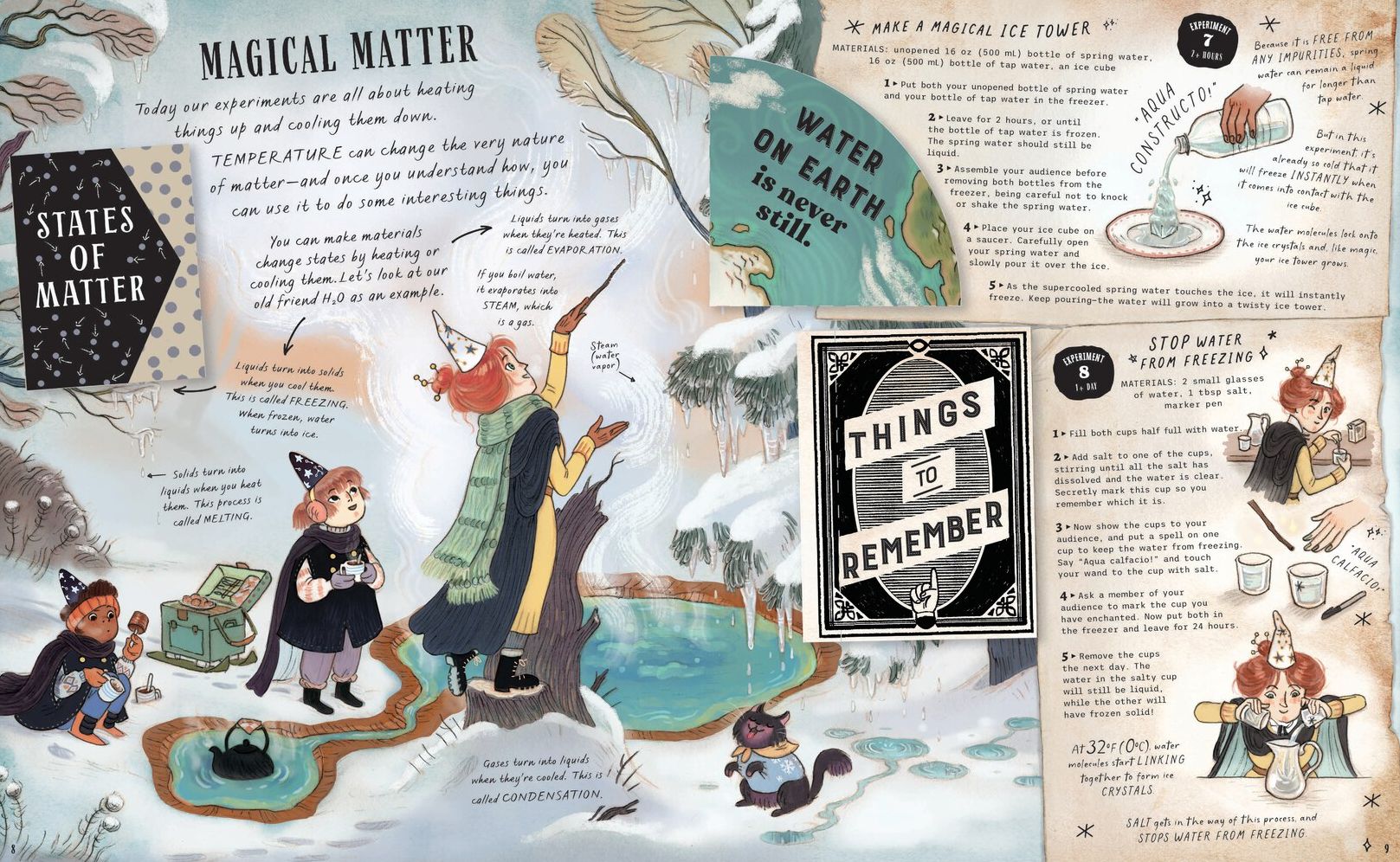 The Wizard's Guide to Magical Experiments: 40 Science Experiments to Try at Home