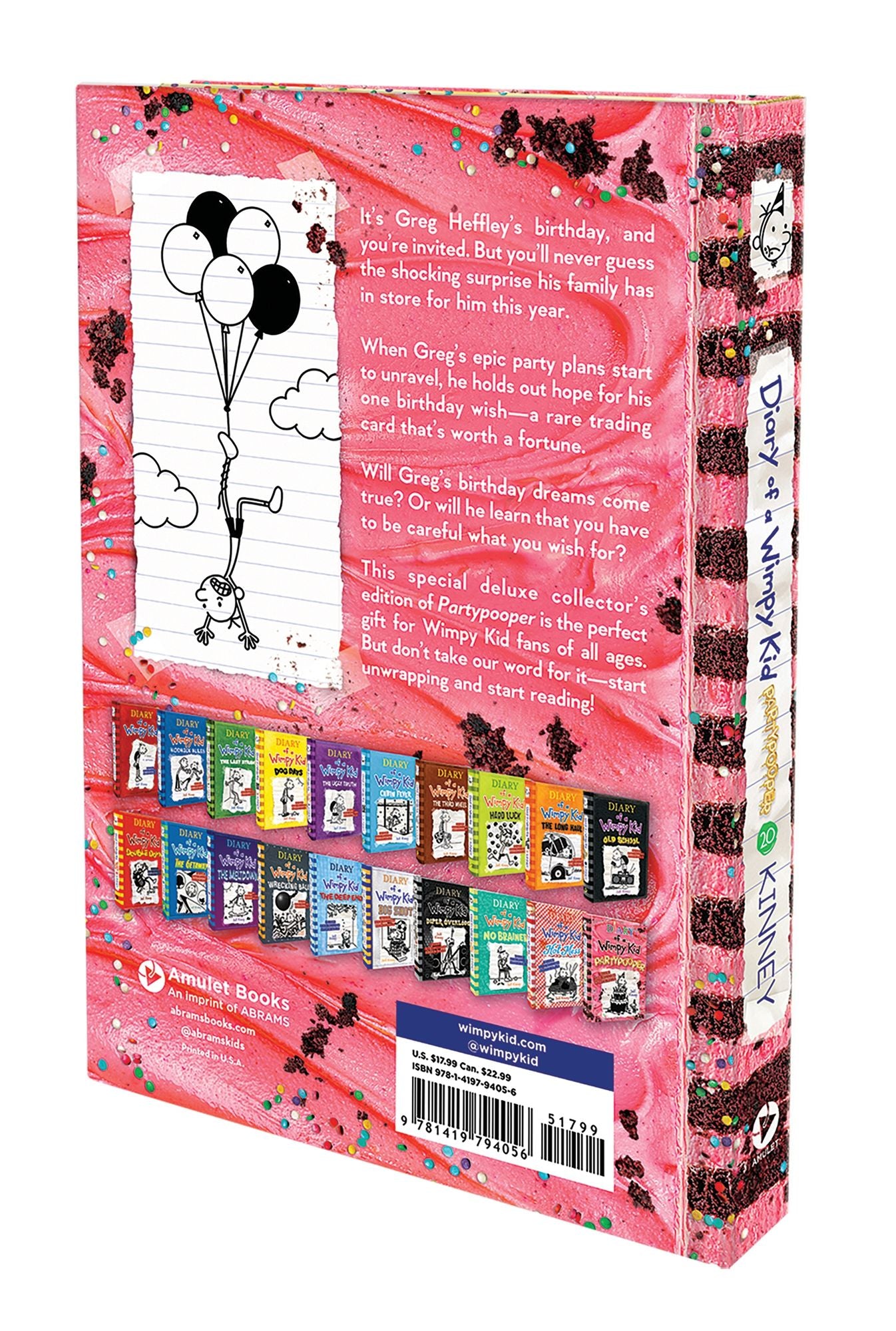 Partypooper: Deluxe Collector's Edition (Diary of a Wimpy Kid Book 20)
