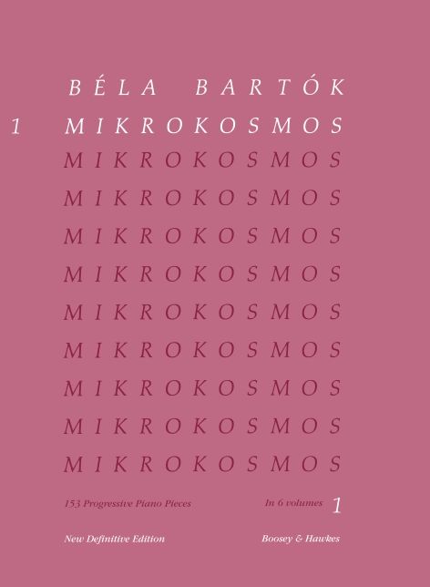 Mikrokosmos Volume 1 (Pink): Piano Solo