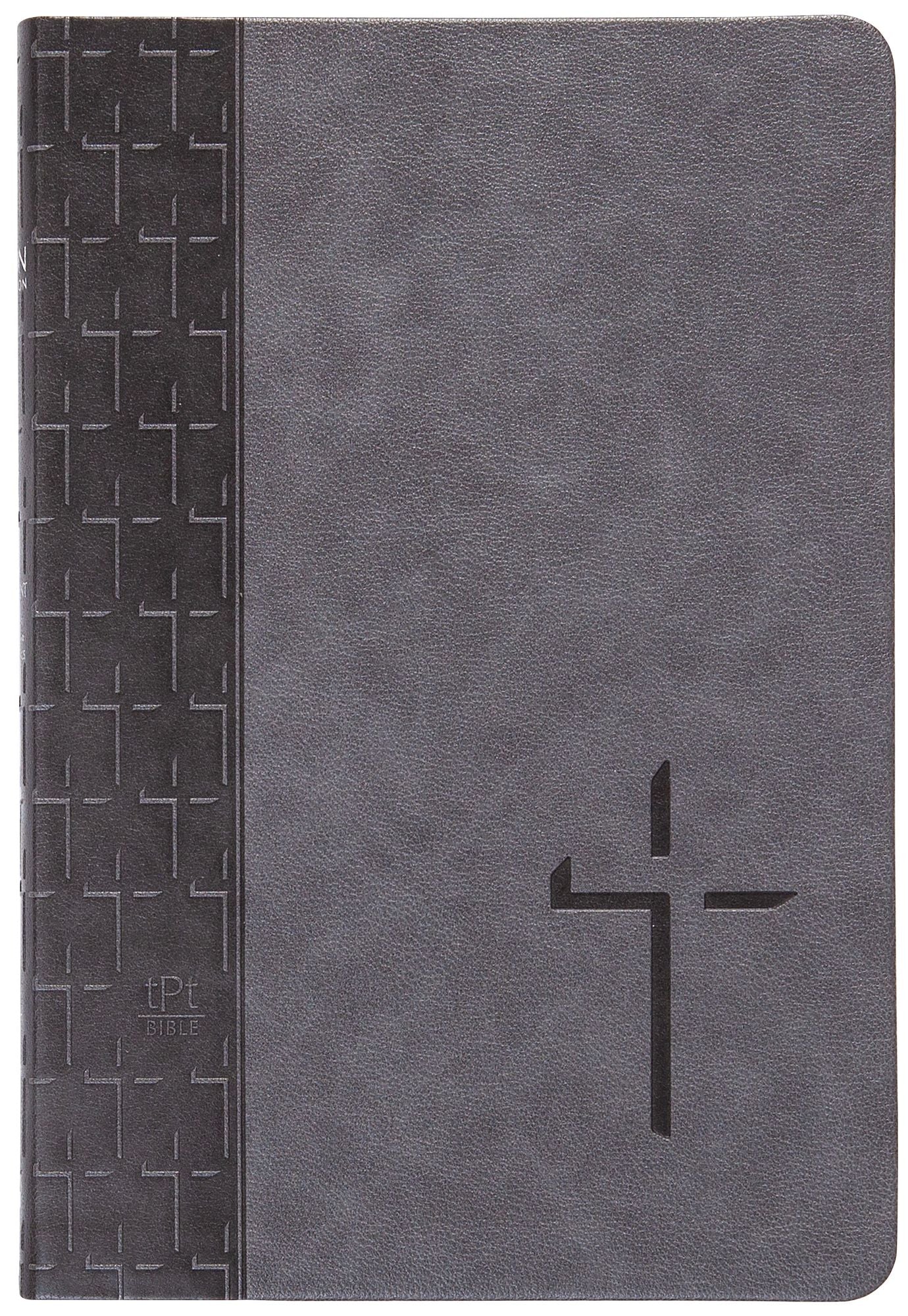 The Passion Translation New Testament (2020 Edition) Large Print Gray: with Psalms, Proverbs, and Song of Songs