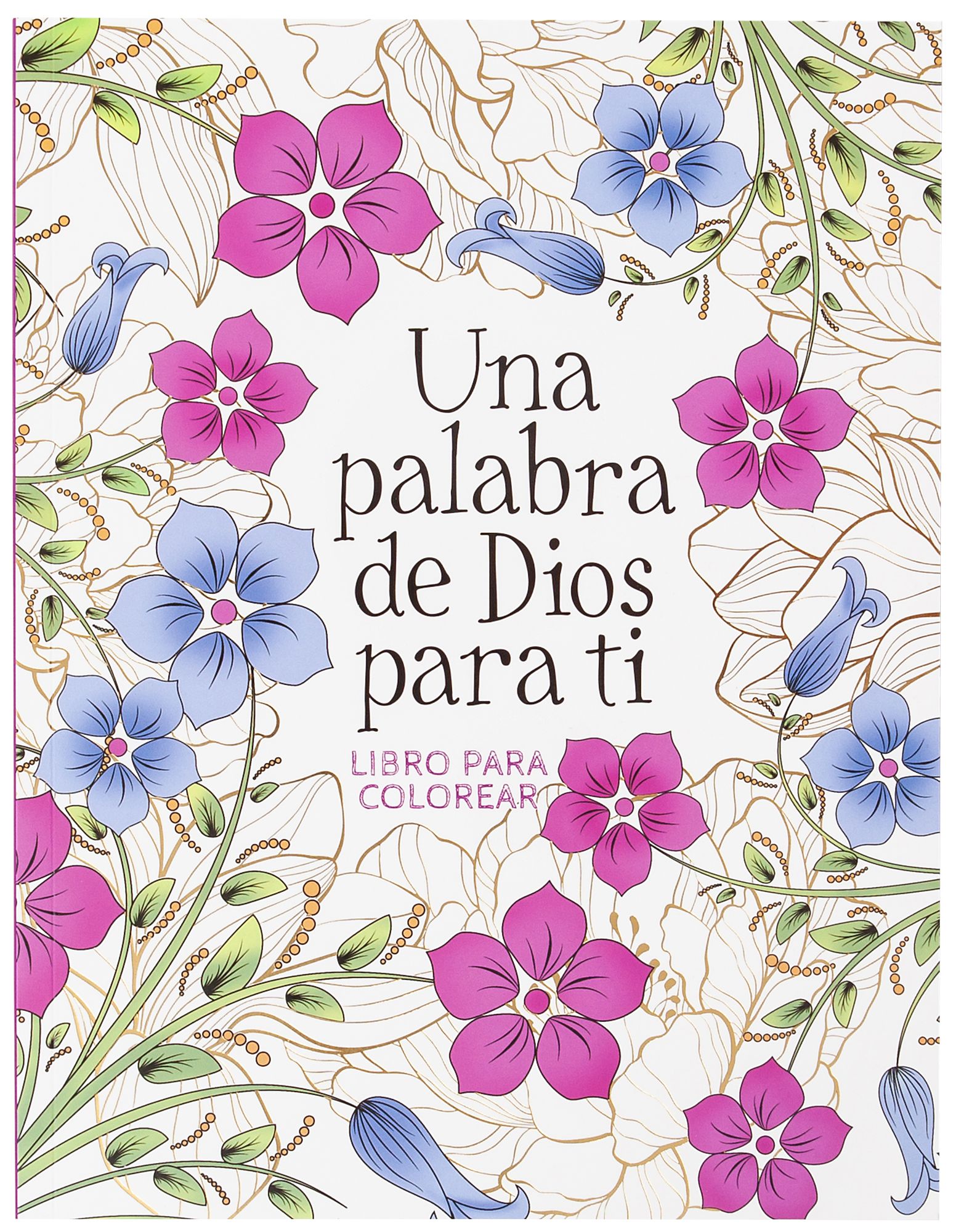 Una palabra de Dios para ti: libro para colorear