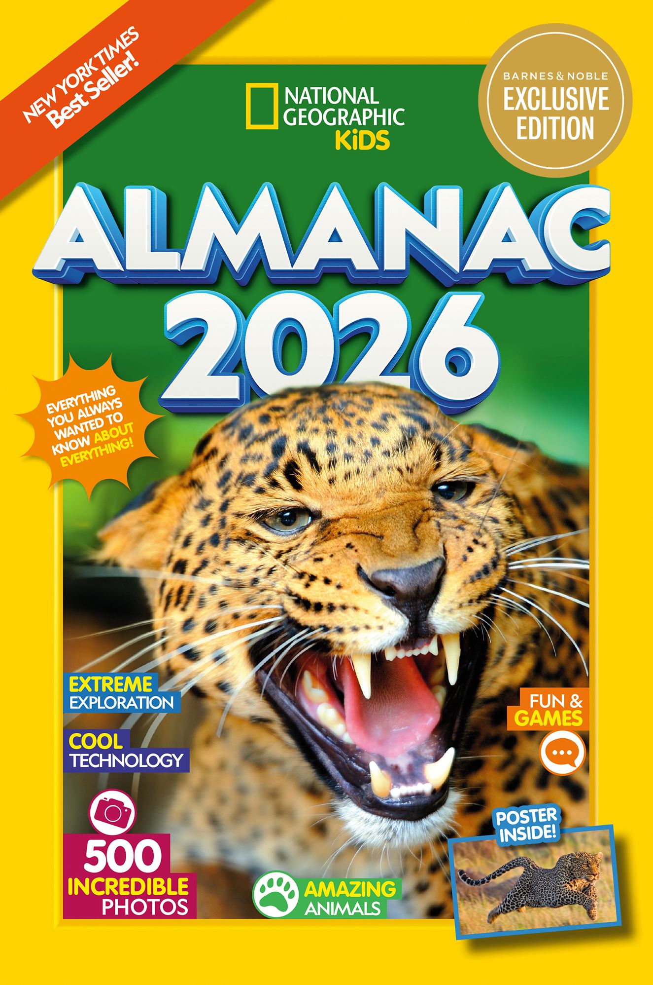 National Geographic Kids Almanac 2026 (B&N Exclusive Edition)