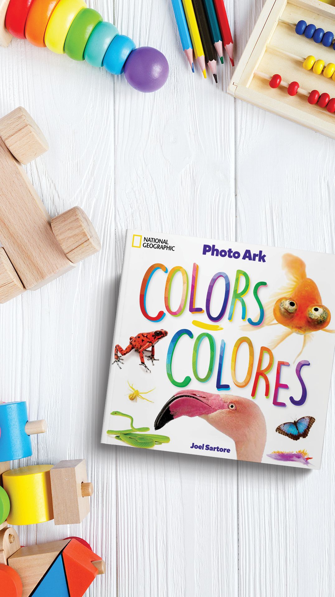 National Geographic Photo Ark Colors / Colores: Board Book: Bilingual English-Spanish