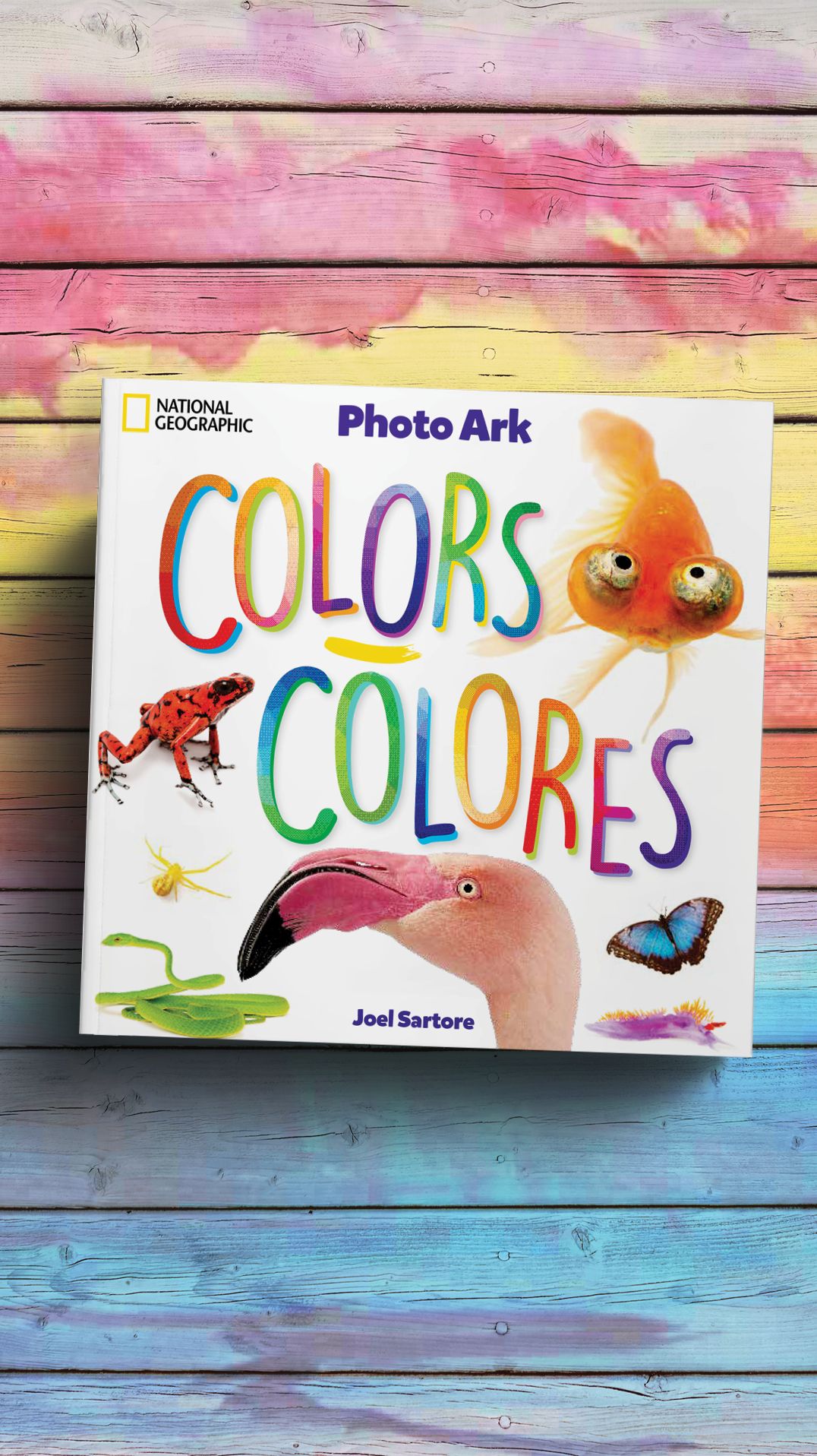 National Geographic Photo Ark Colors / Colores: Board Book: Bilingual English-Spanish
