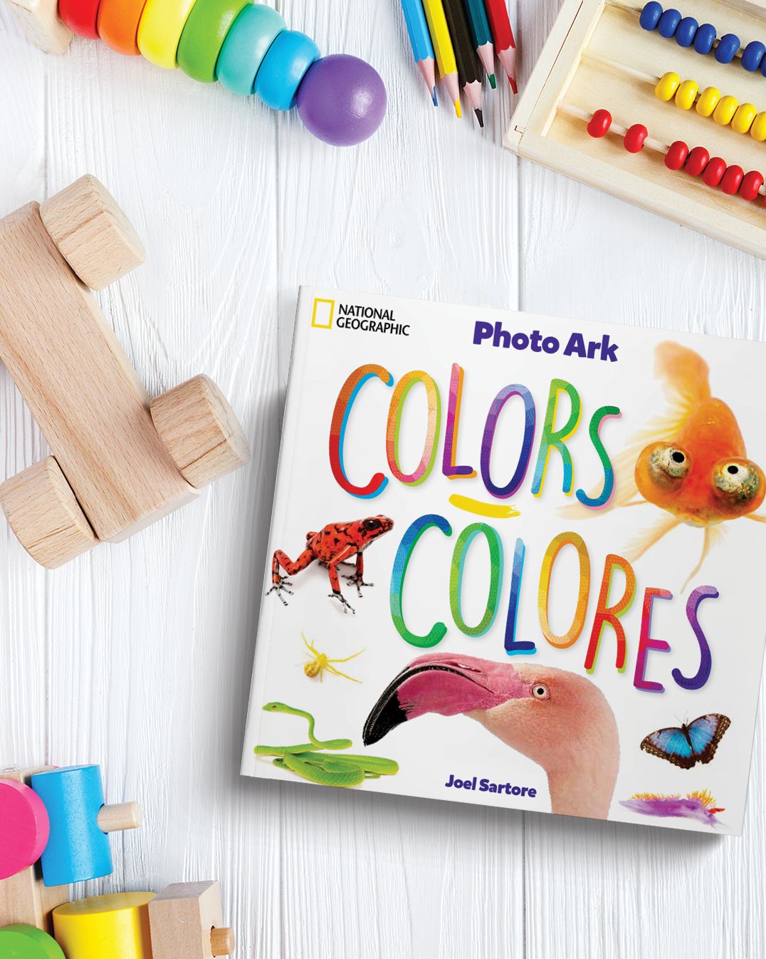 National Geographic Photo Ark Colors / Colores: Board Book: Bilingual English-Spanish