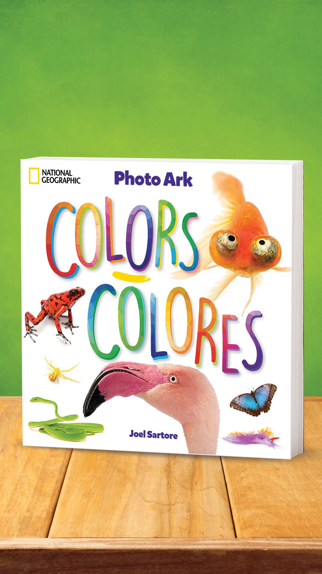National Geographic Photo Ark Colors / Colores: Board Book: Bilingual English-Spanish