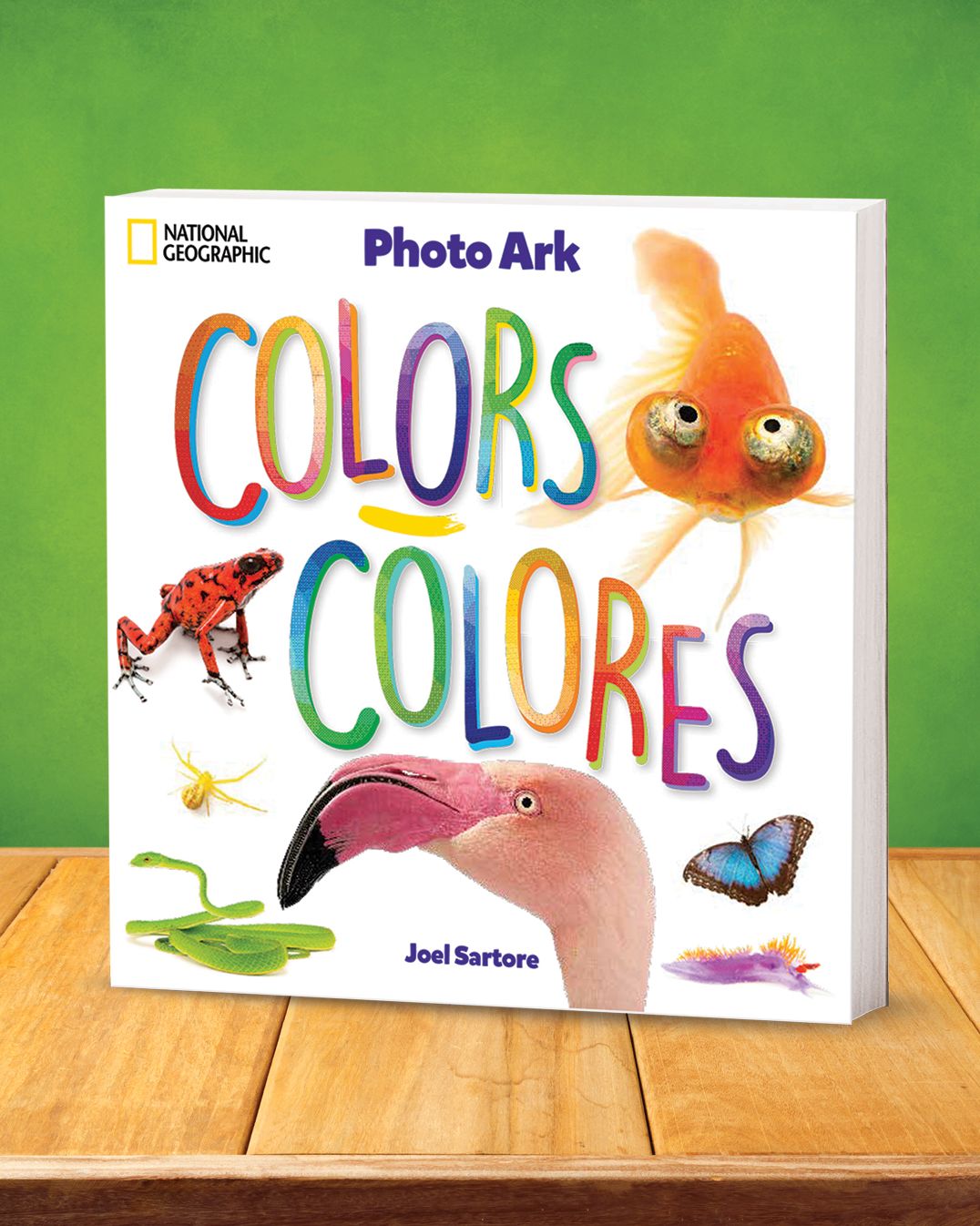 National Geographic Photo Ark Colors / Colores: Board Book: Bilingual English-Spanish