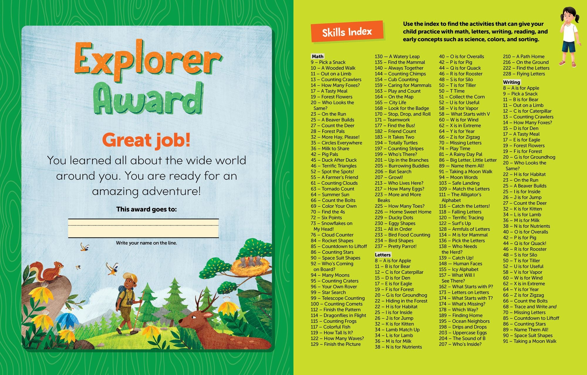 National Geographic Kids Explore! Workbook Pre-K