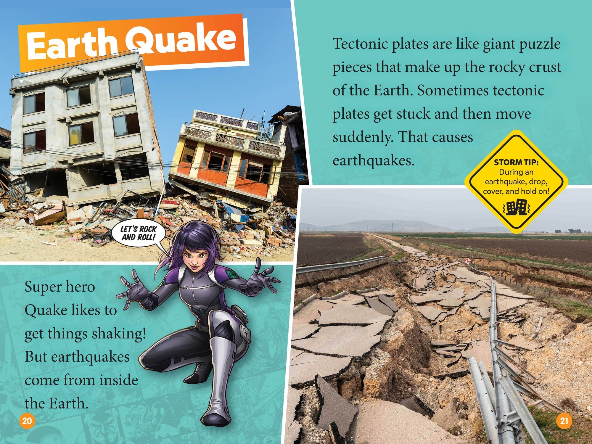 Marvel's Storm: Disaster Alert! (National Geographic Kids Readers, Level 1)