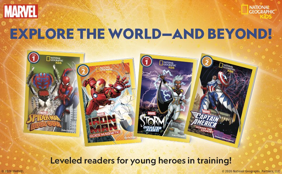 Marvel's Storm: Disaster Alert! (National Geographic Kids Readers, Level 1)