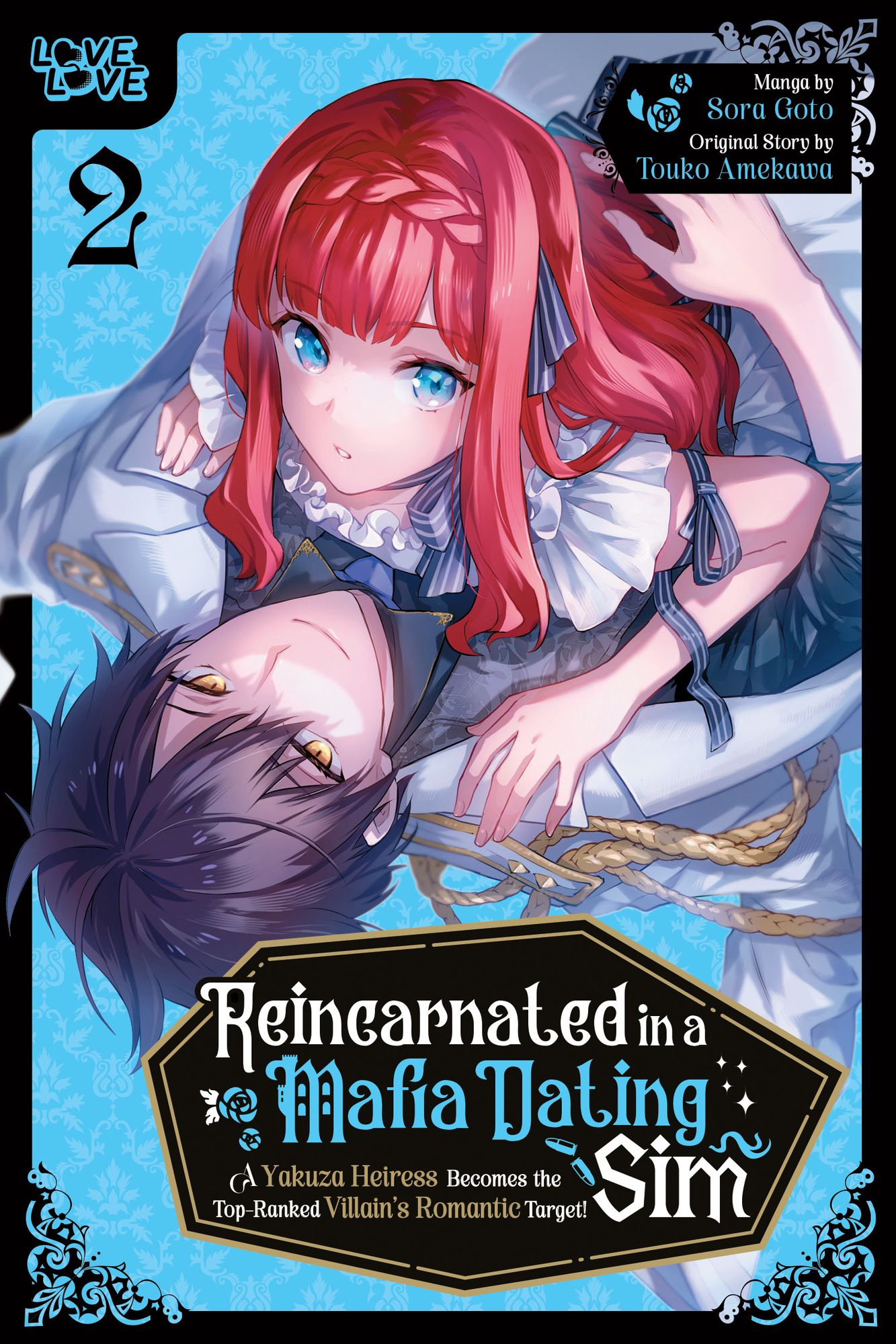 Reincarnated in a Mafia Dating Sim, Volume 2: A Yakuza Heiress Becomes the Top-Ranked Villain's Romantic Target!