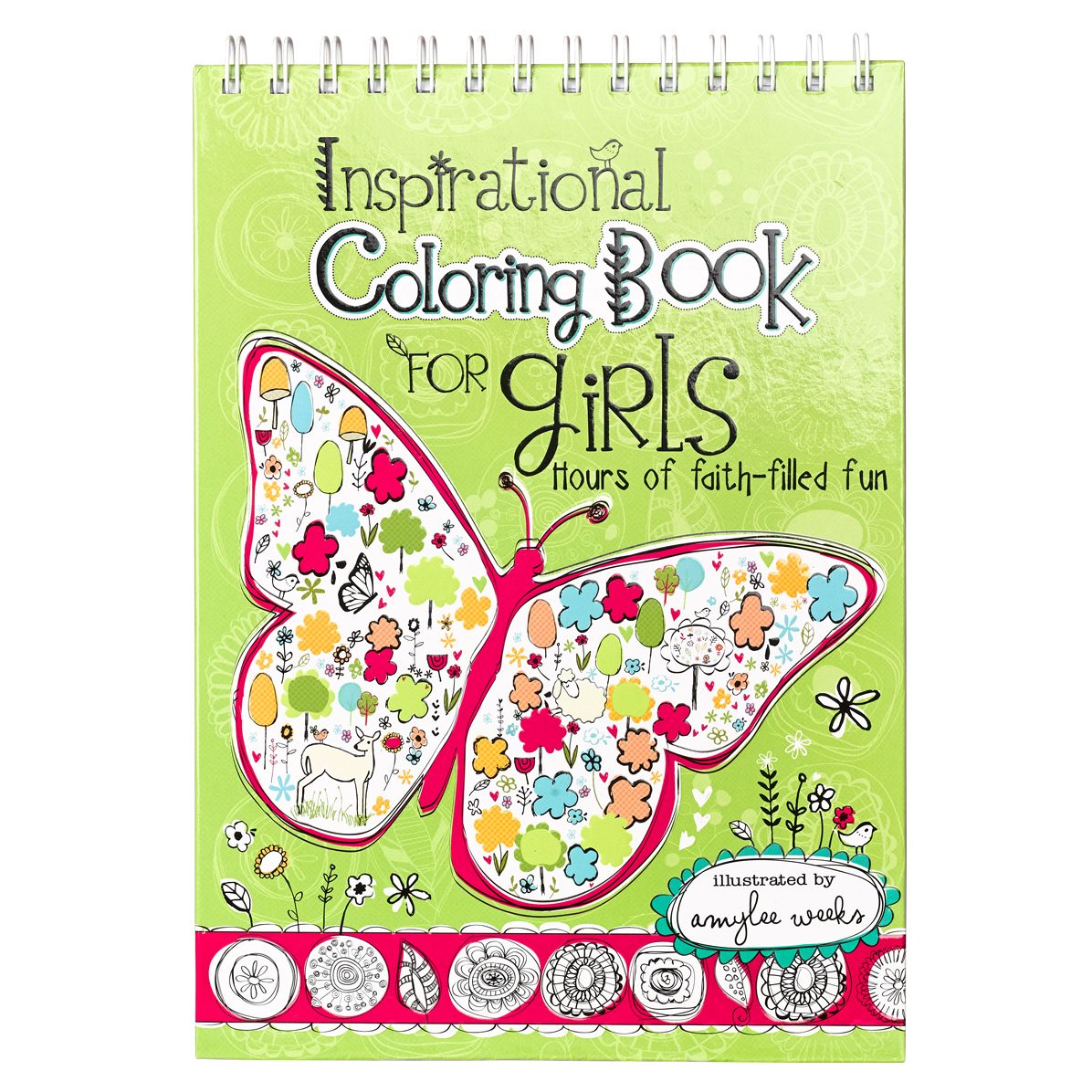 Inspirational Coloring Book for Girls