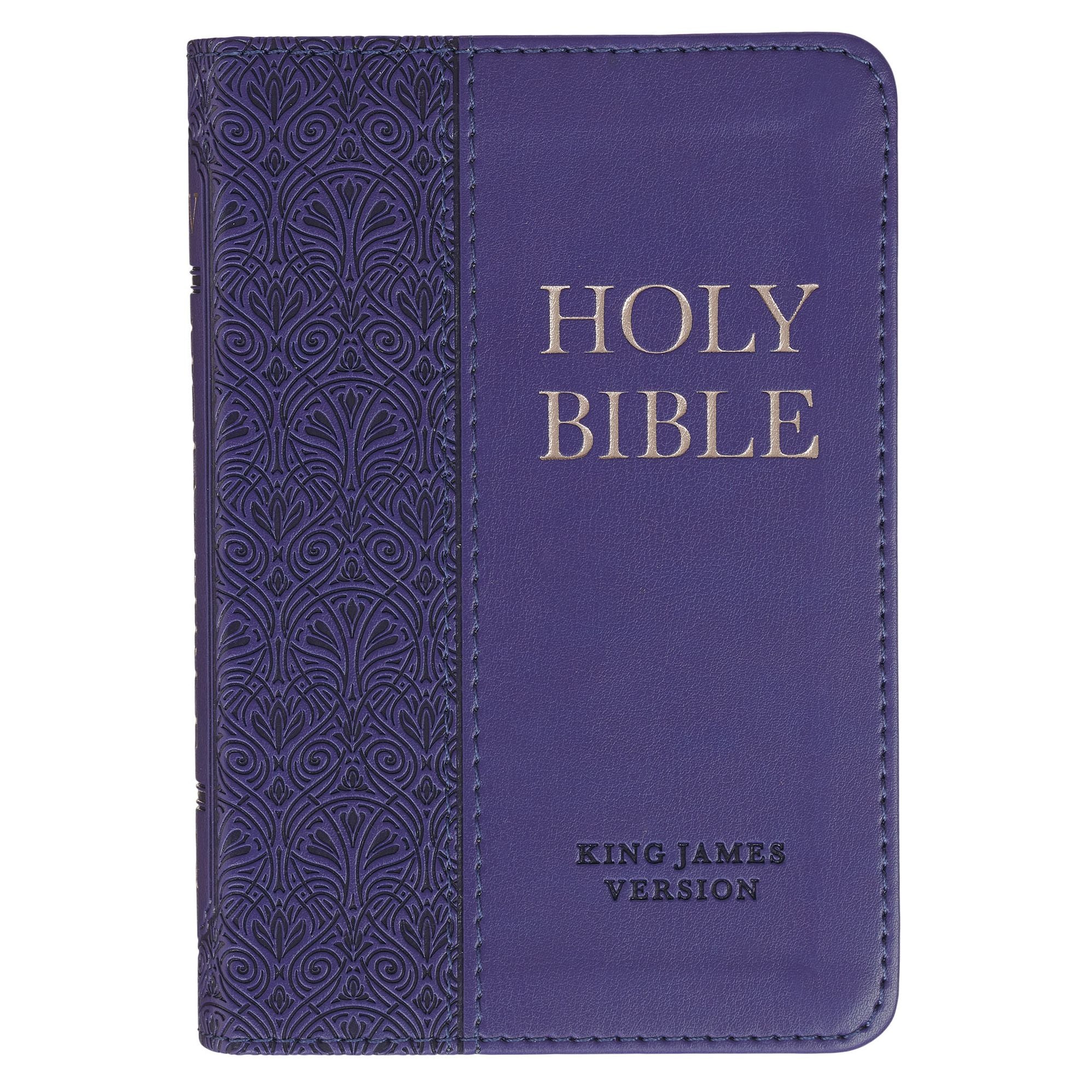 KJV Bible Mini Pocket Purple