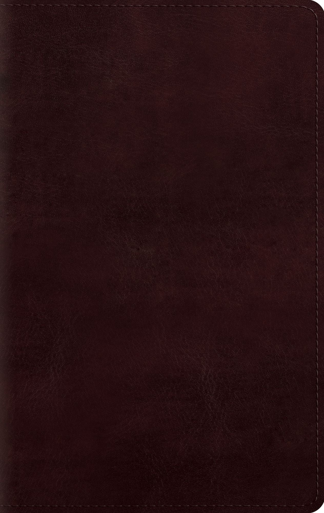 ESV Large Print Personal Size Bible, Red Letter (TruTone, Mahogany)