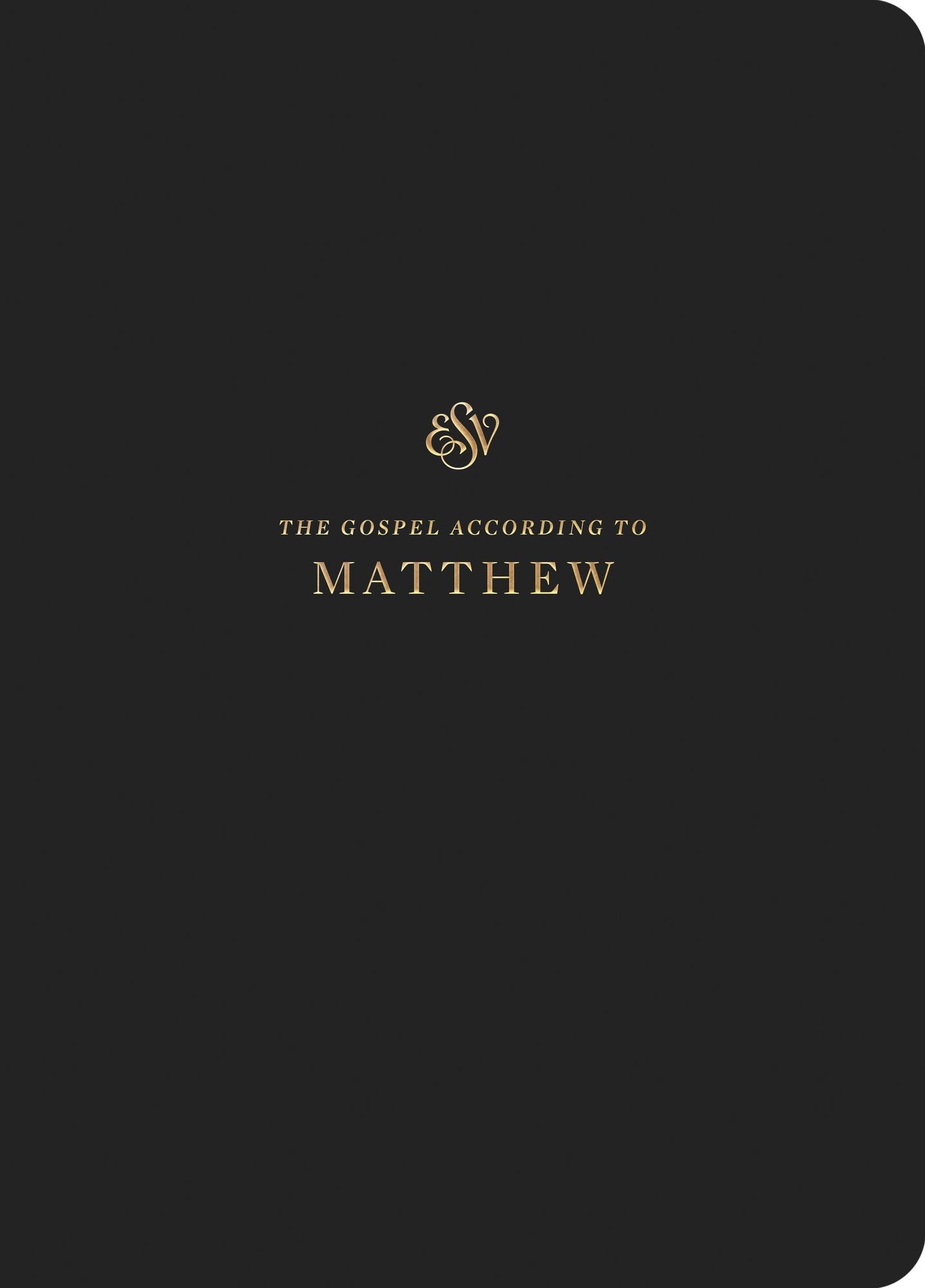 ESV Scripture Journal: Matthew (Paperback)