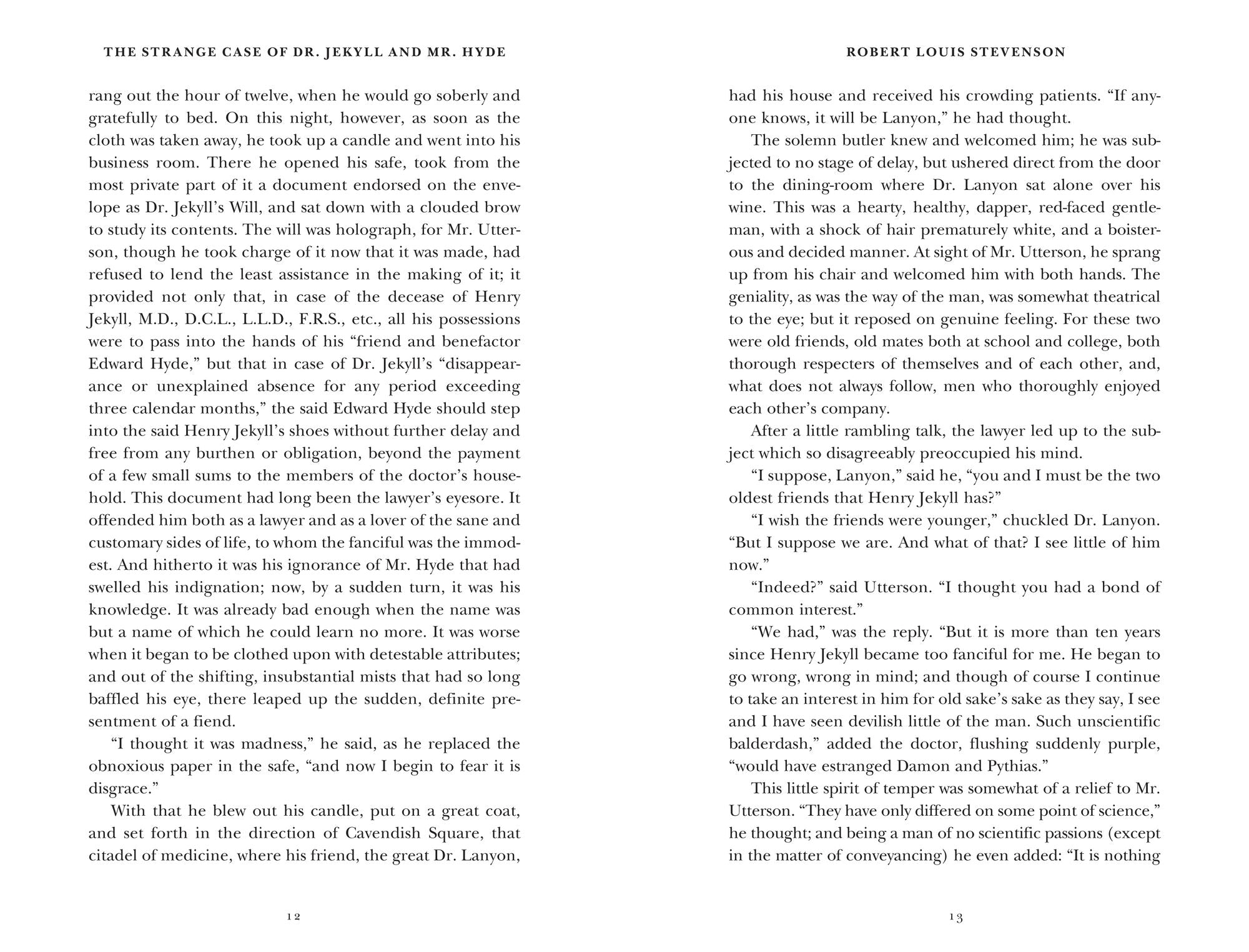 The Strange Case of Dr. Jekyll and Mr. Hyde and Other Stories (Signature Classics)