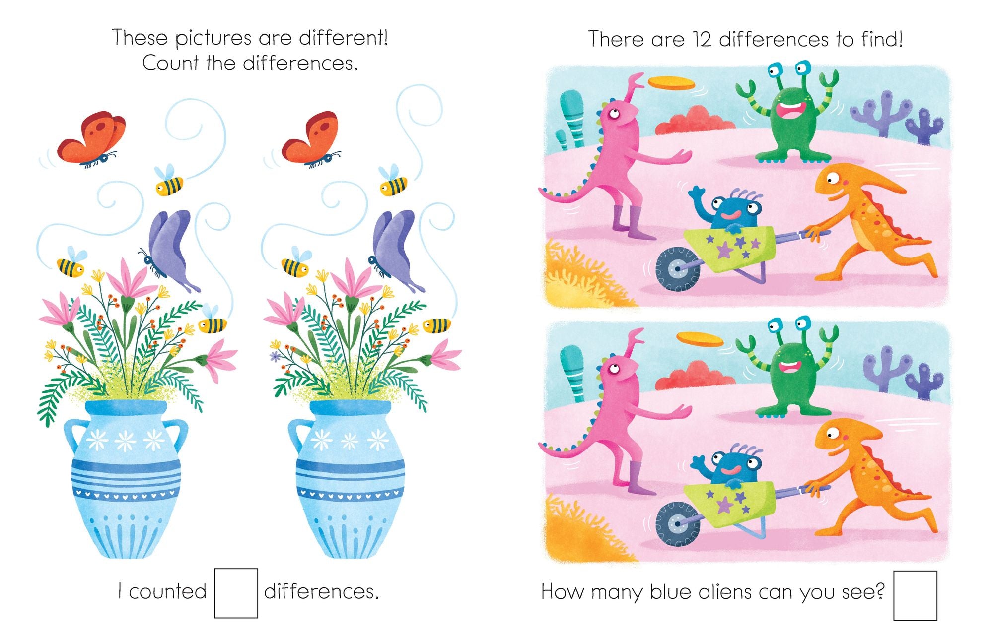 My First Spot the Difference: Over 50 Fantastic Puzzles