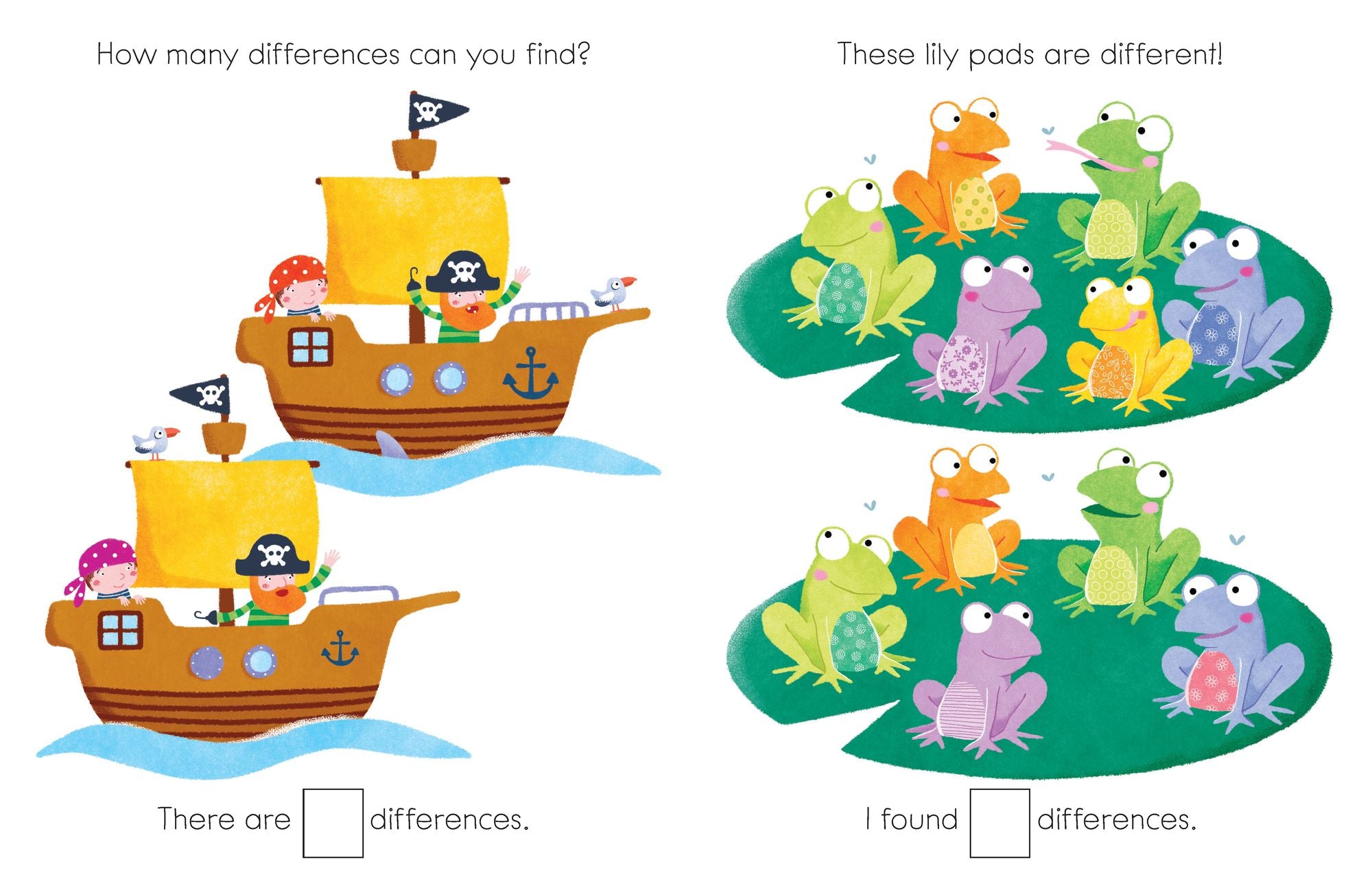 My First Spot the Difference: Over 50 Fantastic Puzzles