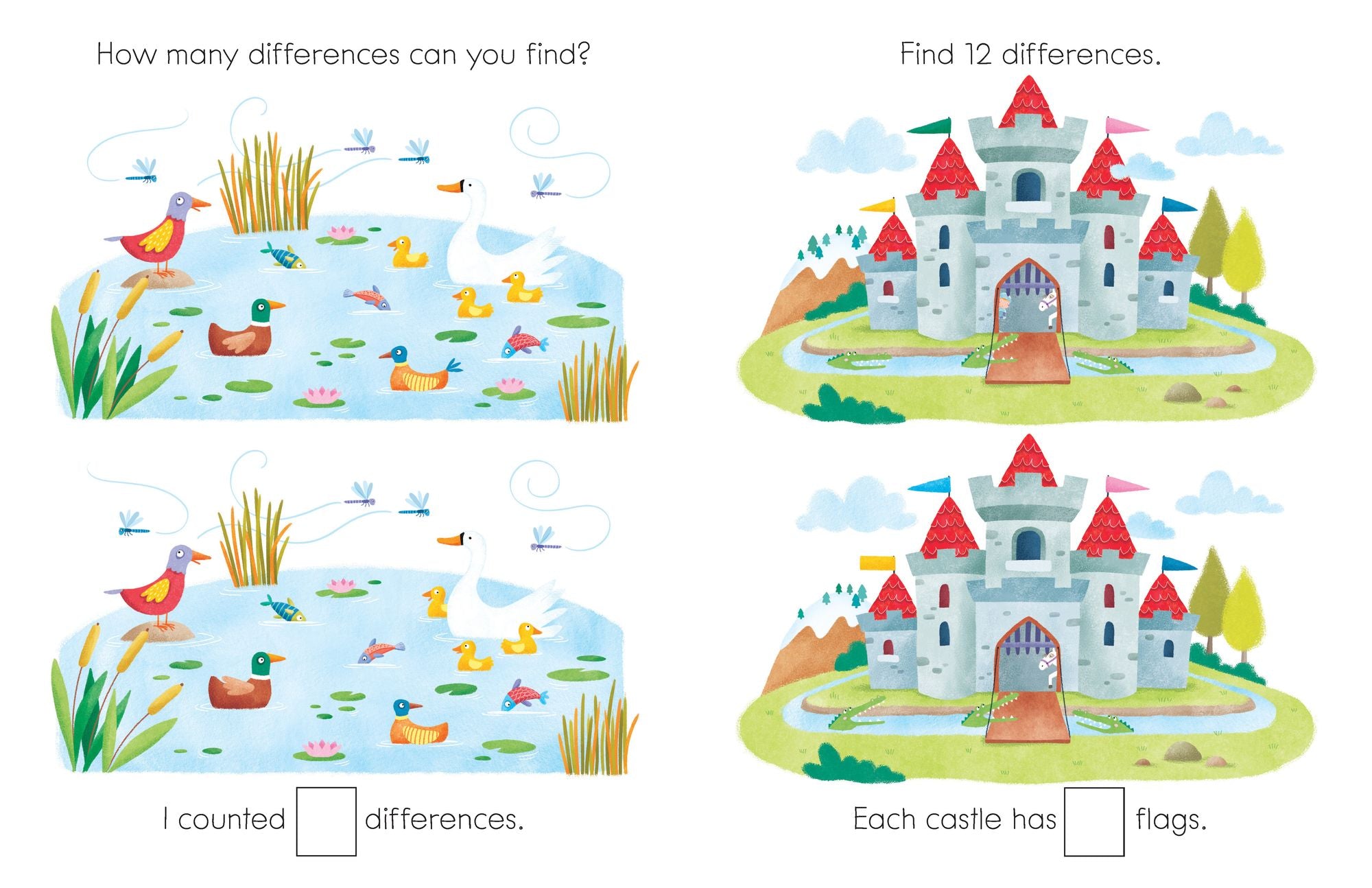 My First Spot the Difference: Over 50 Fantastic Puzzles