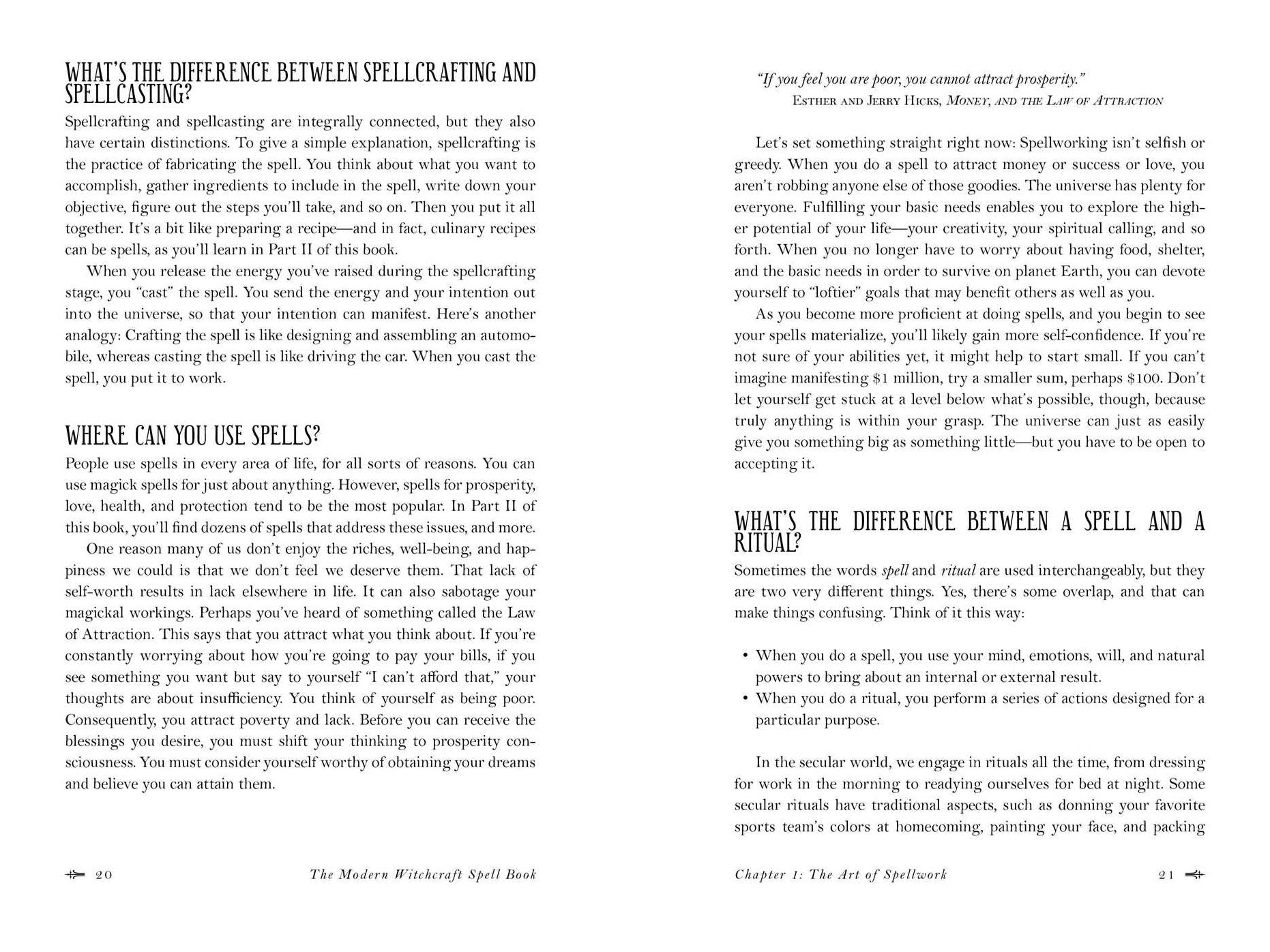 The Modern Witchcraft Spell Book: Your Complete Guide to Crafting and Casting Spells